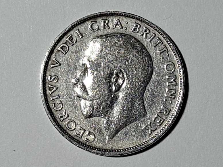 1 Shilling - W.Brytania - 1911 r. - Ag 925