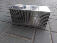 Duży Radiator aluminiowy 26,5x13x13,5 cm ok 6,3 kg