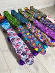 Скейт Penny Board Пенниборд с рисунком и светящимися колесами  Zetra