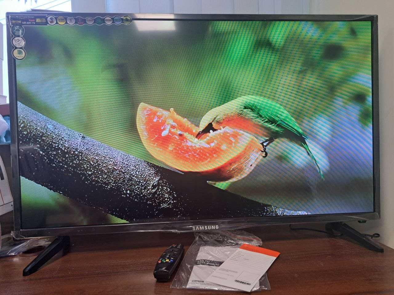 Потужний телевізор Samsung 4К SmartTV 32" IPS T2, Wi-Fi Корея