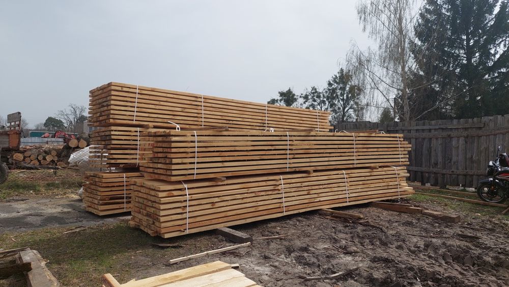 Пиломатеріали в наявності та під замовлення