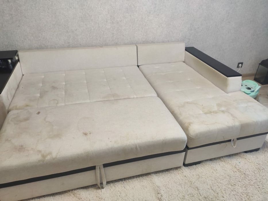 Выездная химчистка мягкой мебели