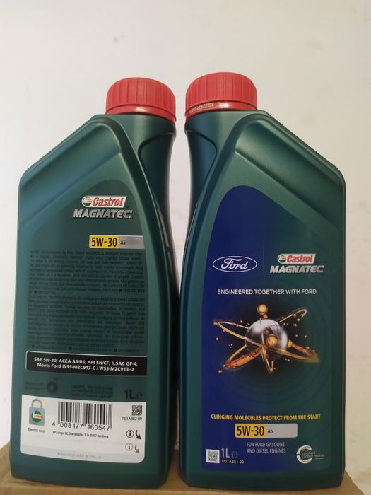 Масло моторное Ford Castrol Magnatec 5W-30 15D5E8/15D5E6 5л 1л