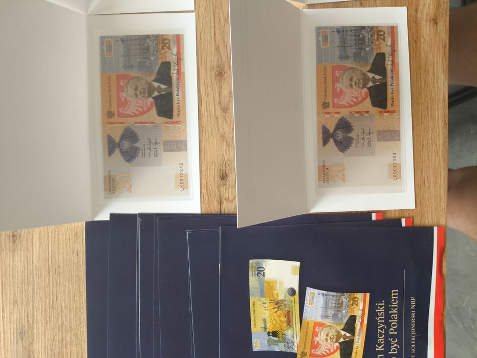 20 zł Lech Kaczyński - banknot kolekcjonerski