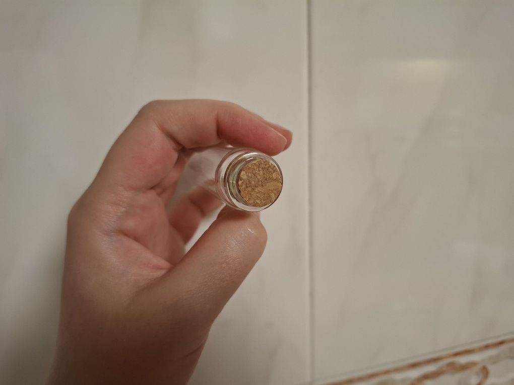 40 frascos de vidro 20 ml com tampa de cortiça - NOVO - ENVIO GRÁTIS