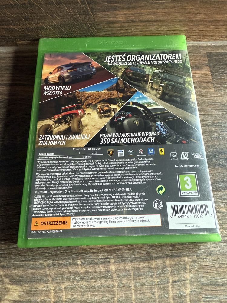 Xbox One Series X Forza Horizon 3 PL!