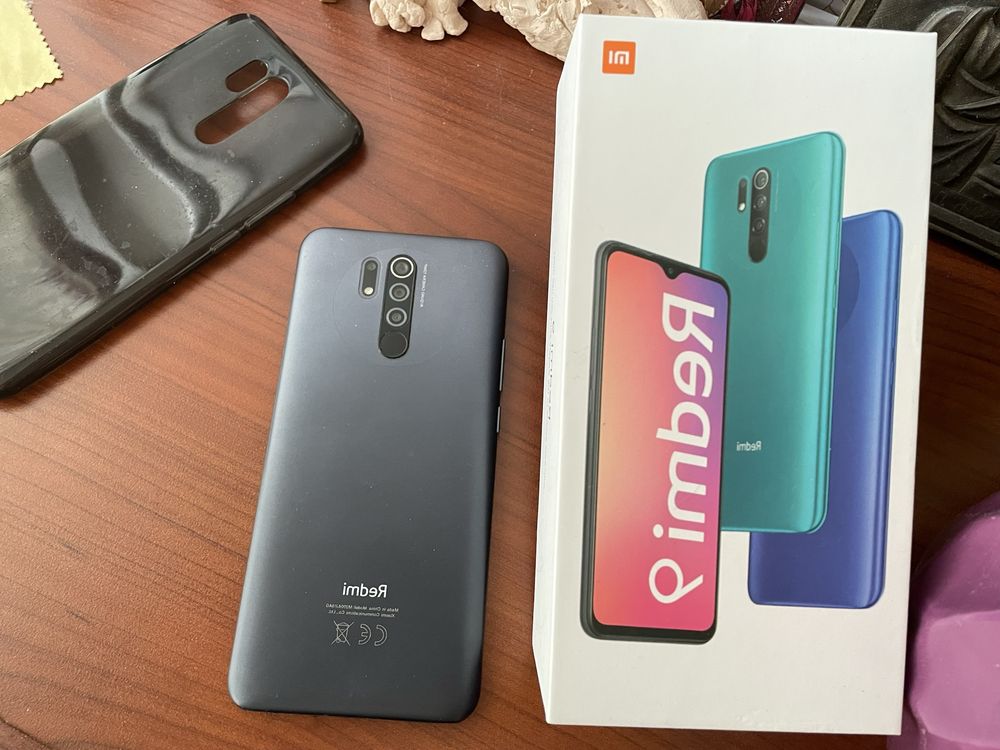 Xiaomi Redmi 9 carbon grey 32 gb оригінал смартфон