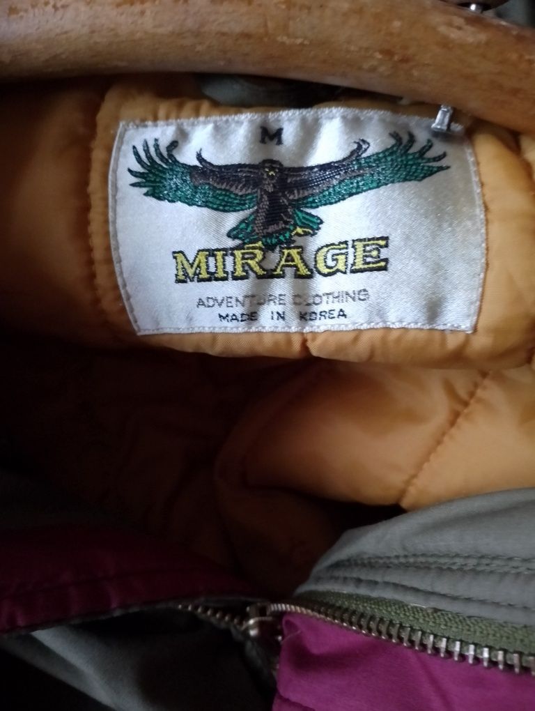Męska kurtka w kolorze khaki firmy Mirage