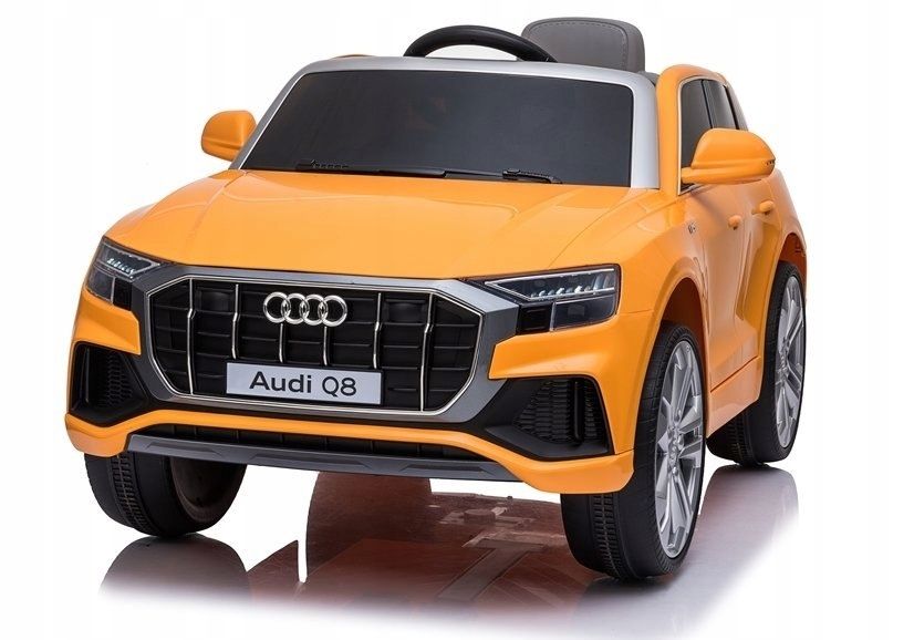 Auto na Akumulator Audi Q8 Żółty Lakierowany