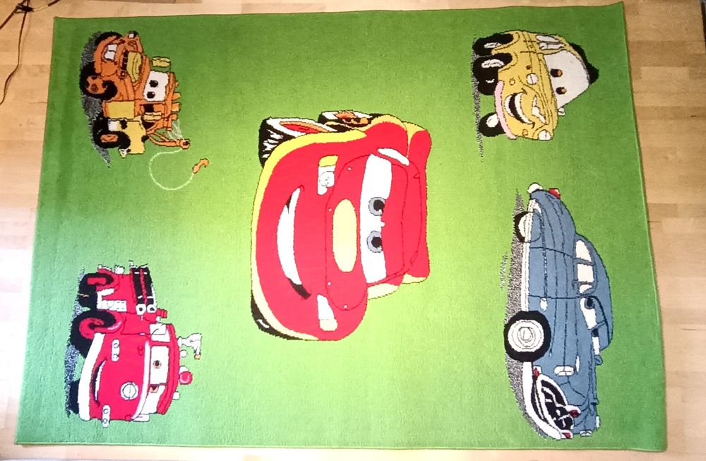 Dywan dziecięcy Cars. Licencja  r. 140x190 cm