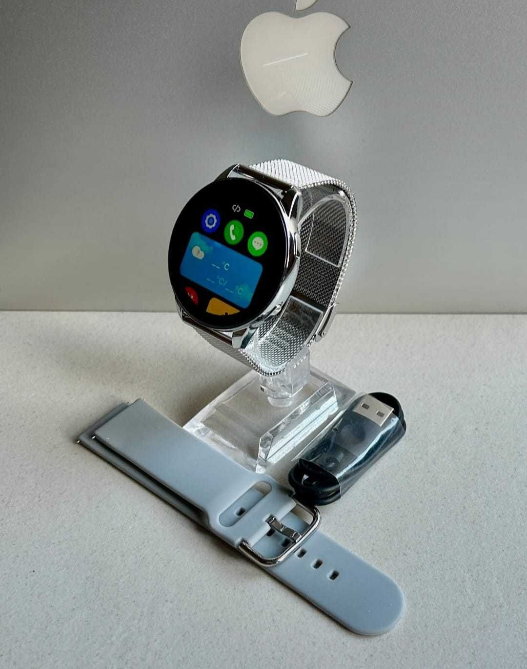 Smartwatch srebrny Nowy