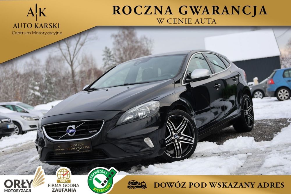 Volvo V40 2.0 190KM R-Design*Bluetooth*Navi*Full-Skóra*Klimatronik*Czujniki