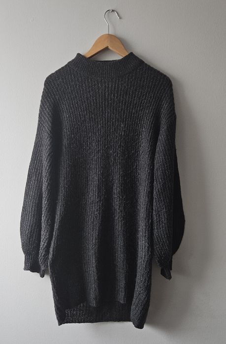 Sukienka szara minisweterkowa Terranova r.38