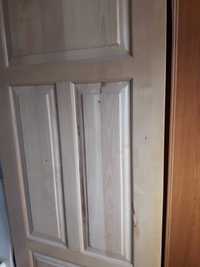 Drzwi przesuwne wewnętrzne drewniane 84/204 cm