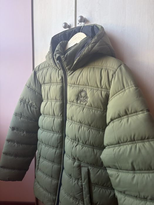 куртка Зимова ( єврозима ) оригінал benetton на хлопчика 10-13 років