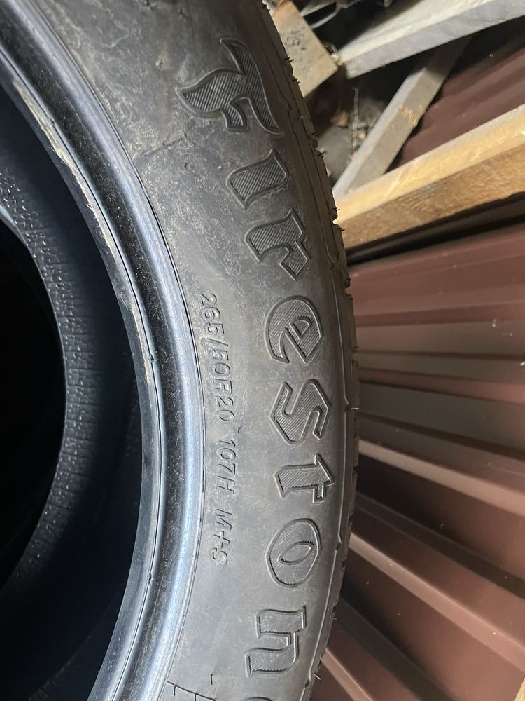 Резина літня 265/50 R20 Bridgestone Dueler H/L