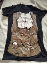 Restyle koszulka steampunk goth rozmiar S