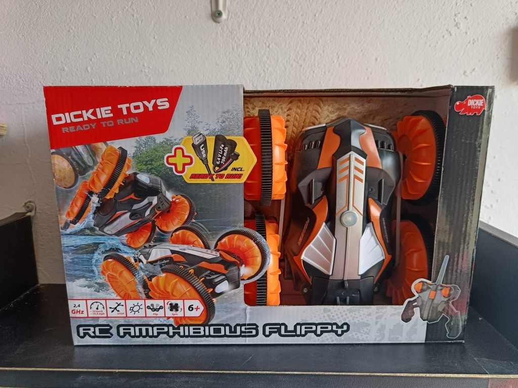 RC. Samochód Amphibious Flippy zdalnie sterowany, 22 cm