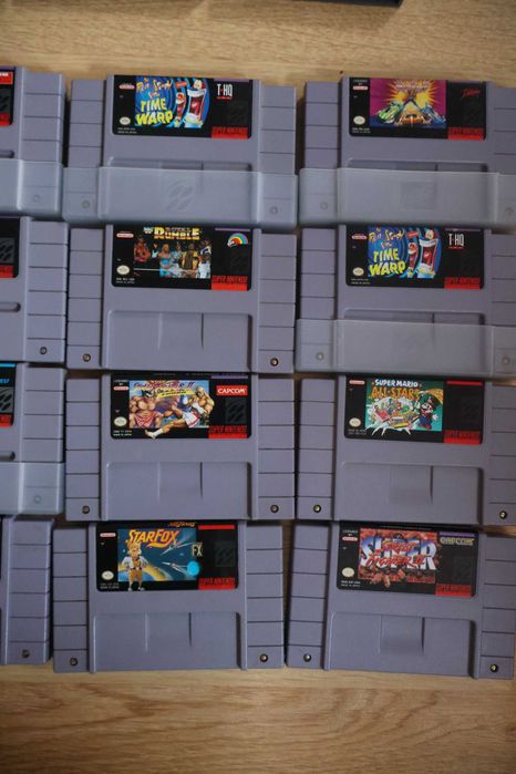 Gry na Konsole Super Nintendo SNES NTSC/UC USA Mario Star Wars SF