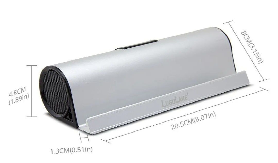 Głośnik stereo Bluetooth LuguLake mini soundbar do tabletów,telefonów.