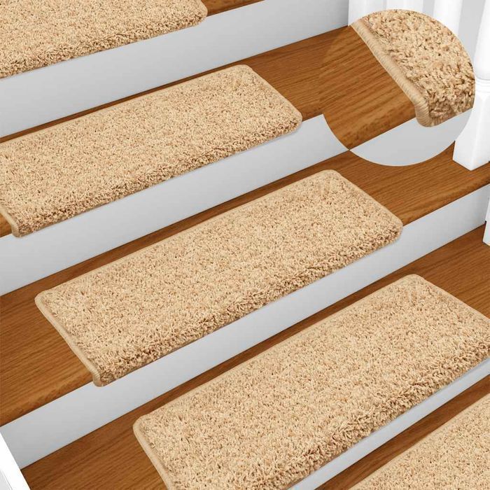 Vidaxl Maty Na Schody 30 Szt. 65X21X4 Cm Brązowe