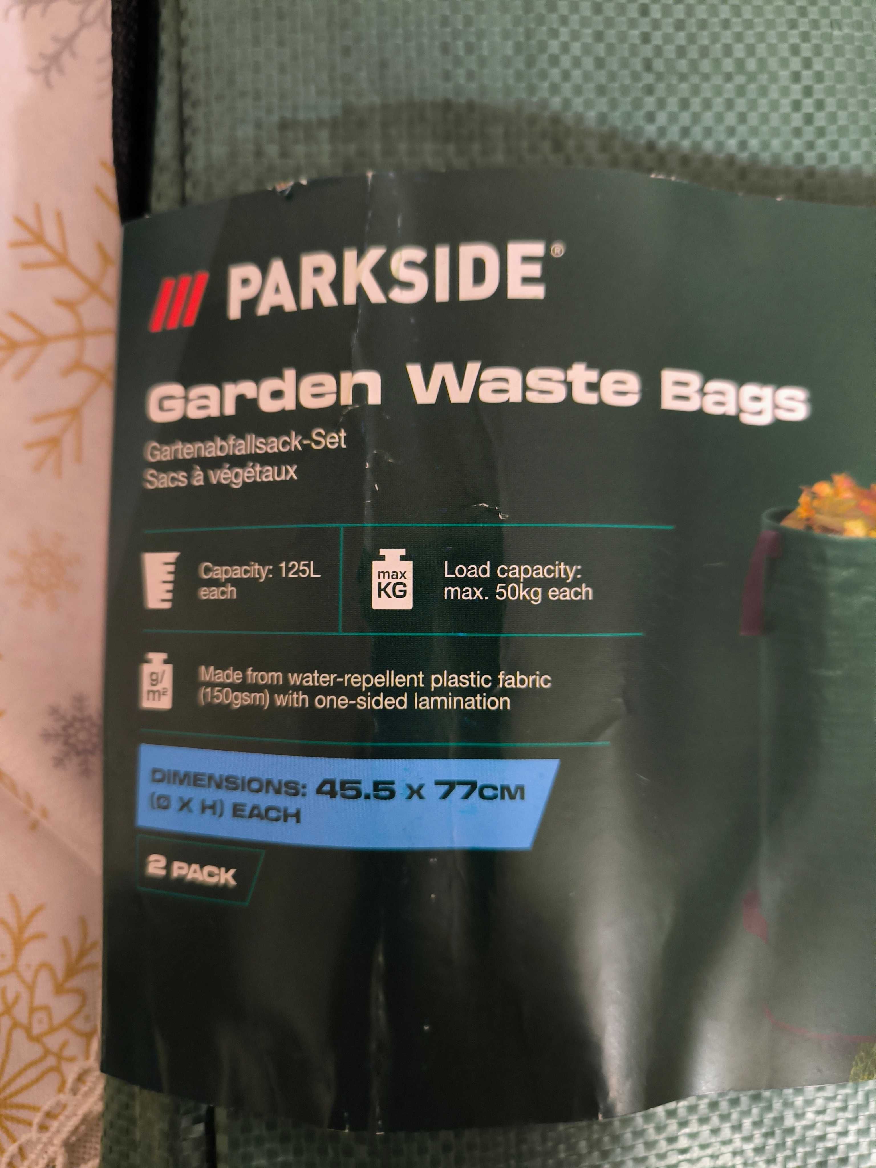 Nowy zestaw worków ogrodowych 2 pack