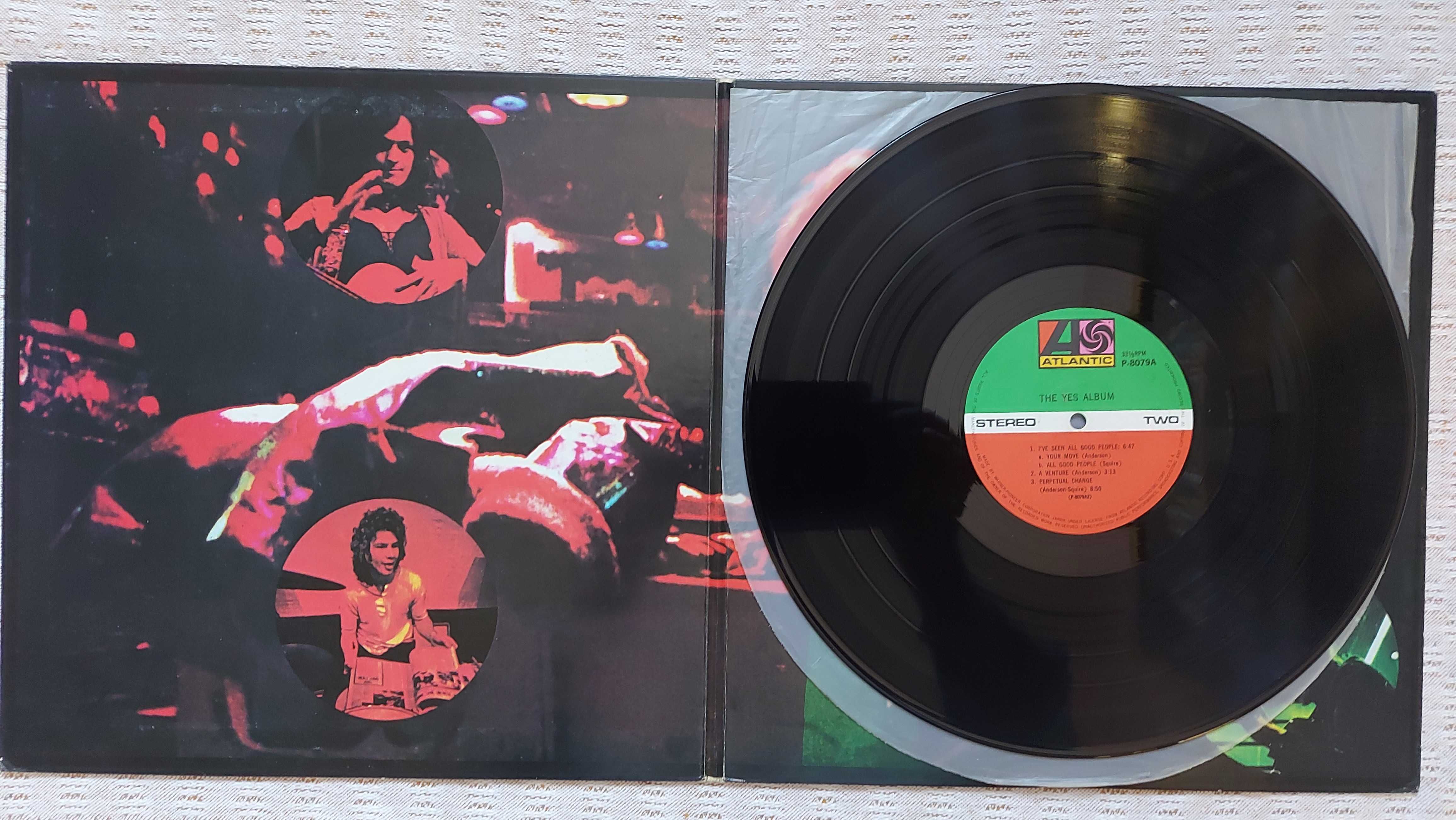 Yes The Yes Album  1973 Japan (NM-/EX-) + inne tytuły