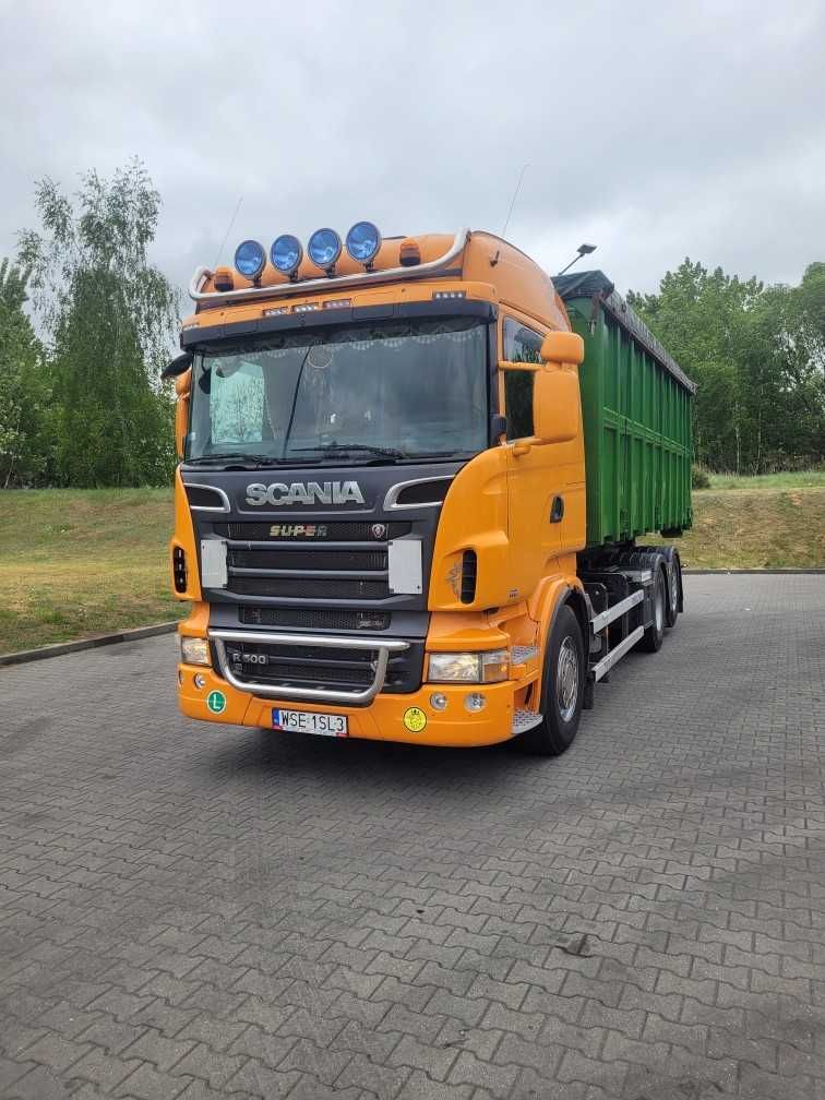 Scania R500 V8, 2011rok, hakowiec