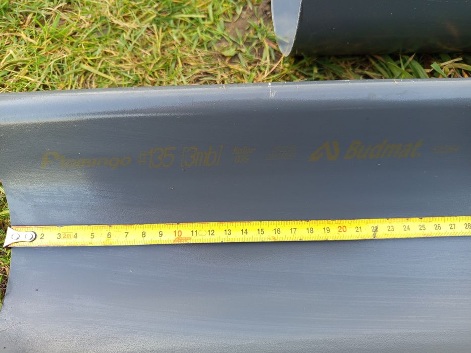 Budmat Flamingo, hak, rynna, kołki, wylewka 135/90 Antracyt 036