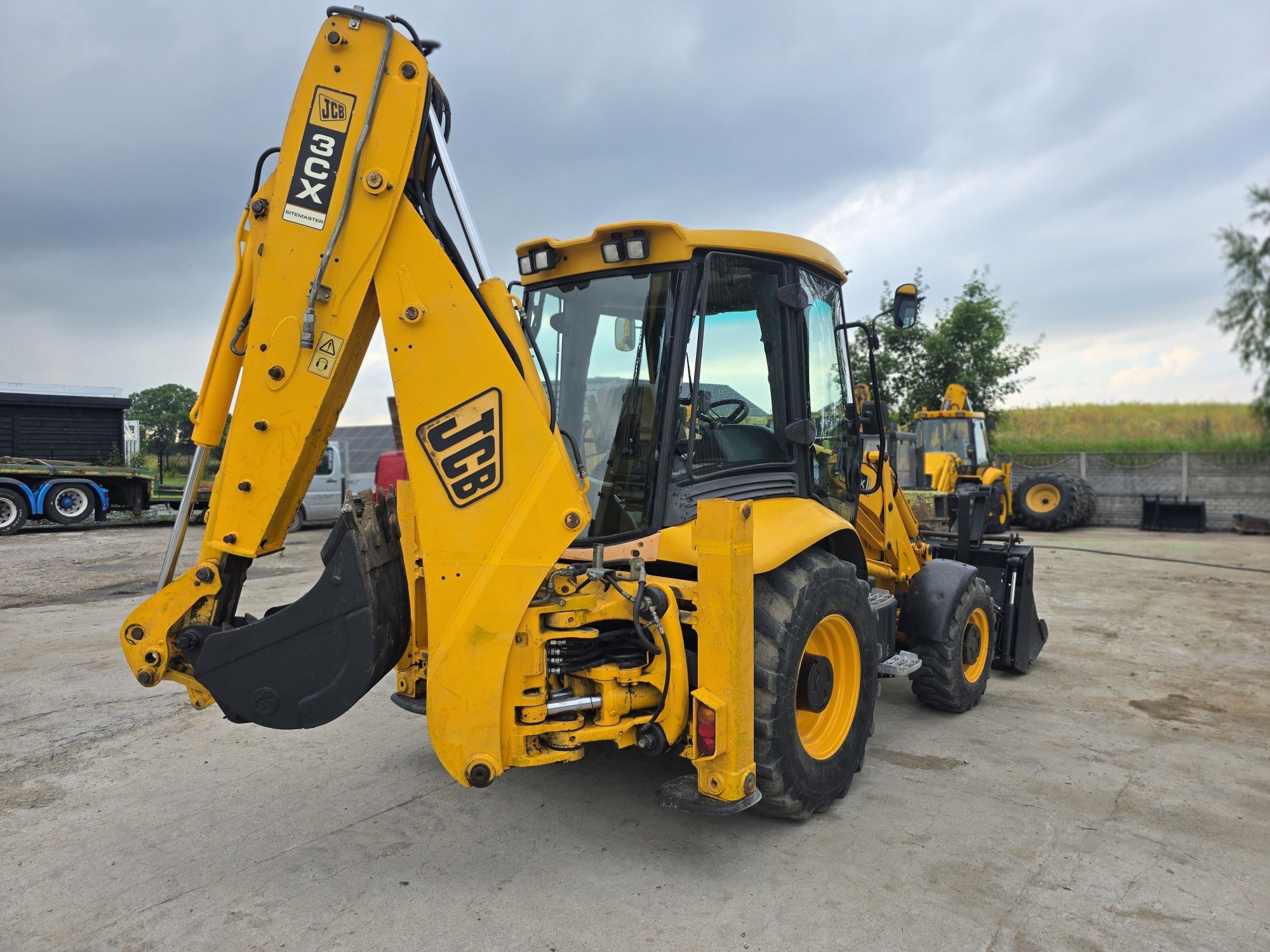 JCB 3CX Sitemaster 4x4 Widły Krokodyl Teleskop Manual Brutto