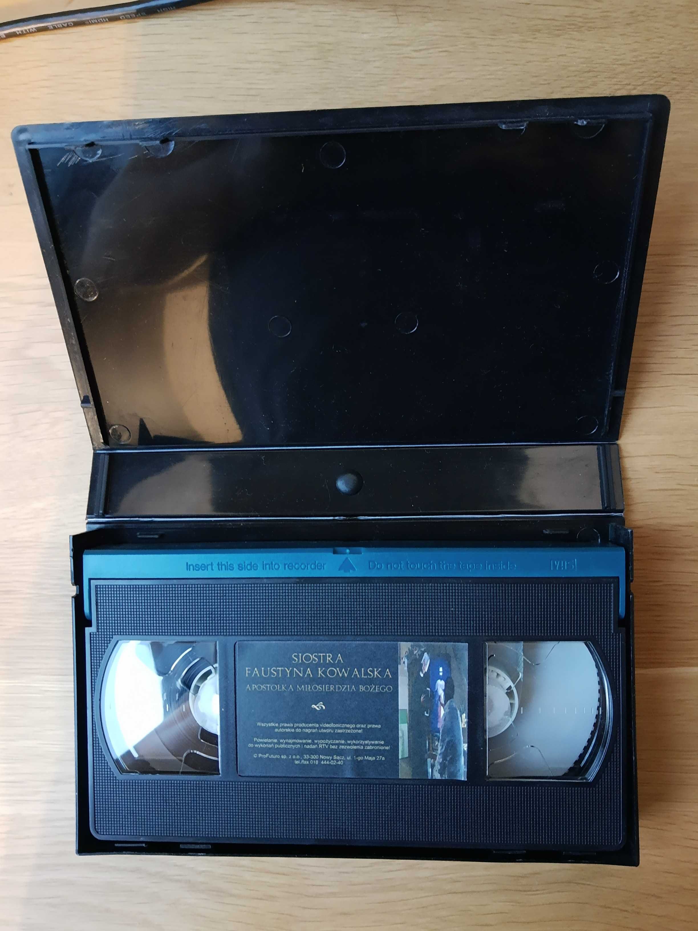 Siostra Faustyna Kowalska apostołka miłosierdzia bożego - kaseta VHS