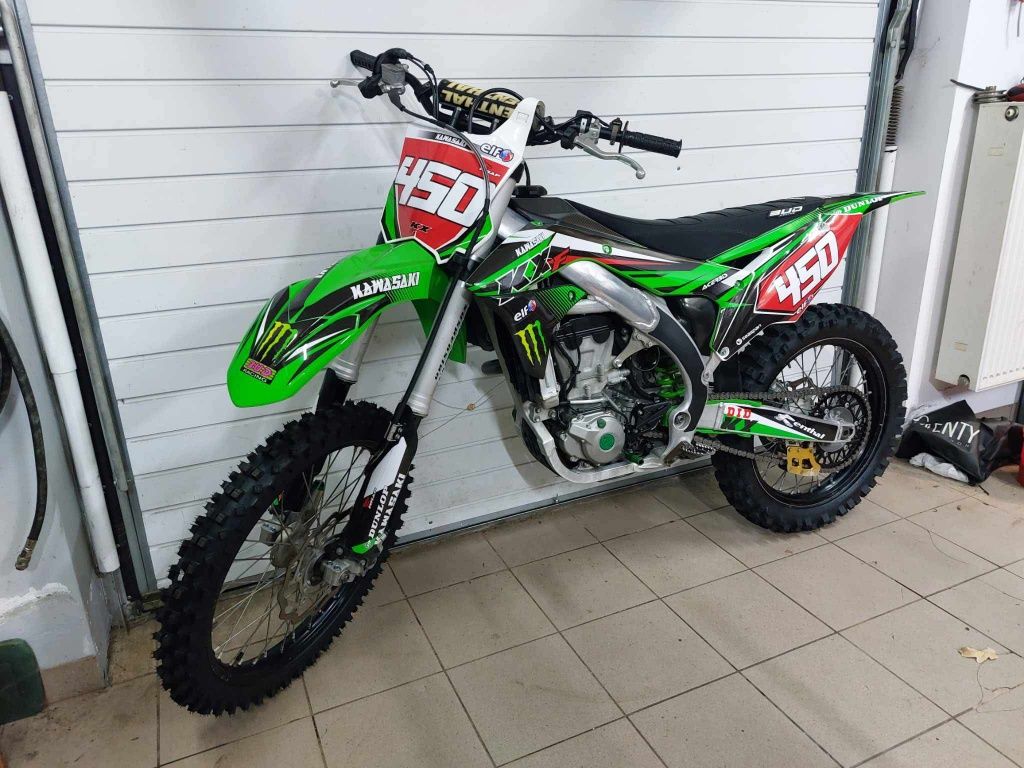 Kawasaki kx450 po remoncie 18mth