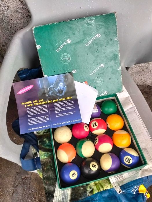 Jogo de bolas de snocker