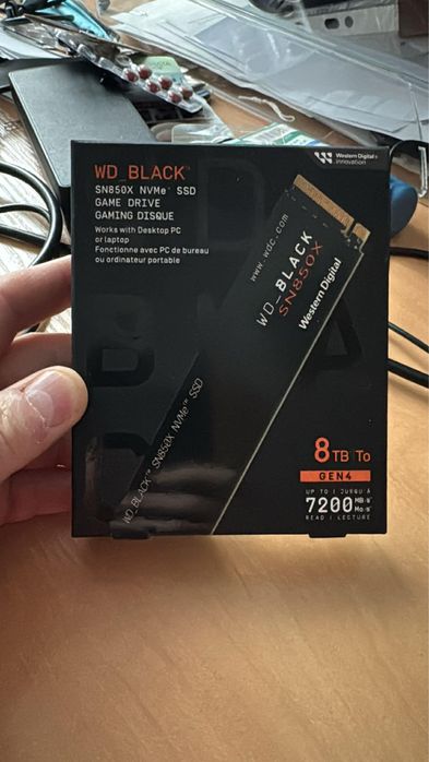 Dysk twardy WD Black SN850X 8TB SSD