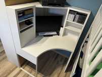 Biurko narozne ikea micke