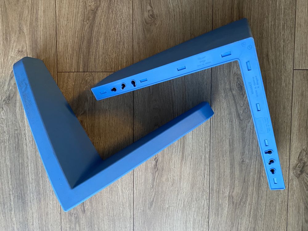 Półka Ikea Mammut niebieska 2szt