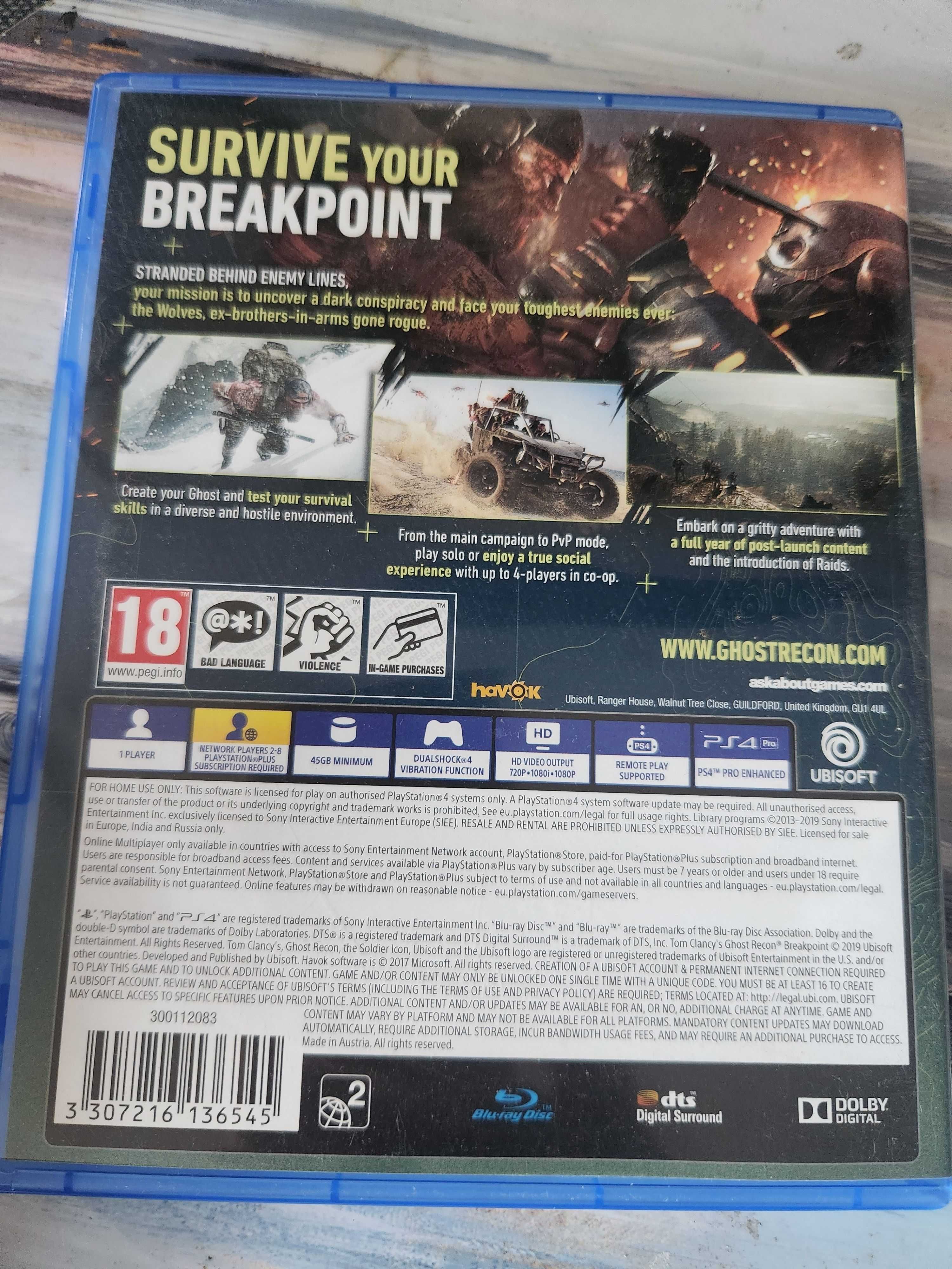 Ghost Recon Breakpoint PS4