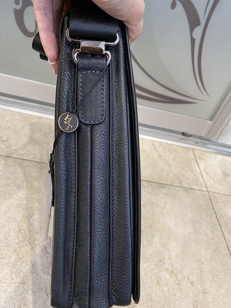 Мужская сумка планшет HT Leather сумка чоловіча посншет