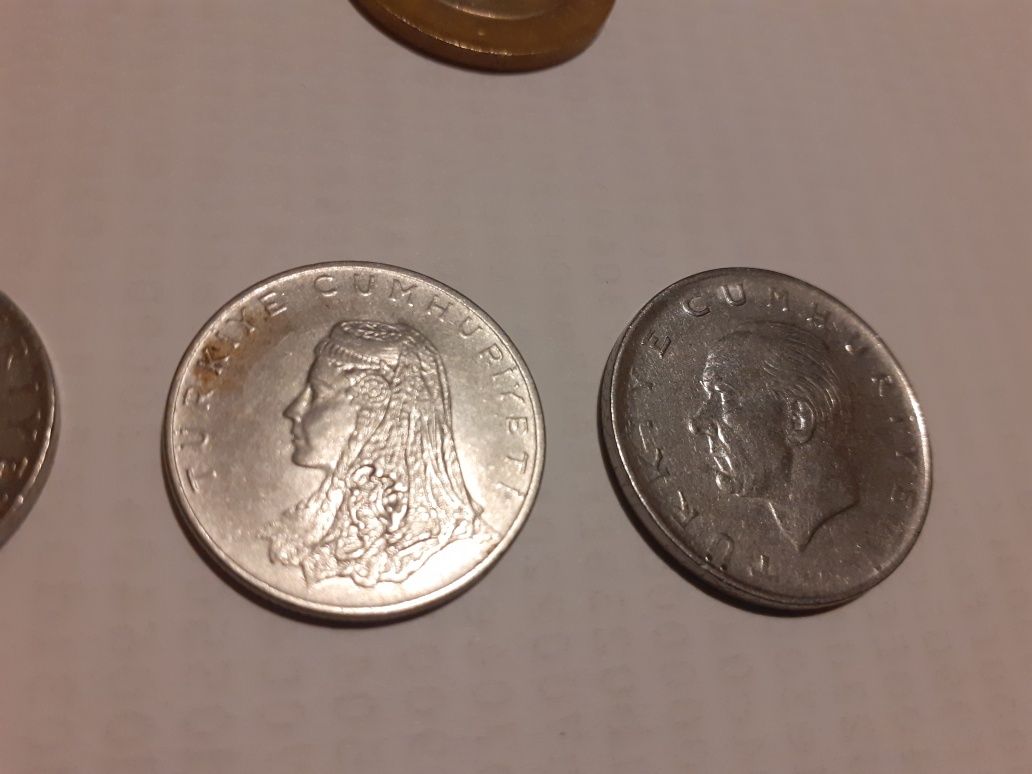 Продам монеты Турции, Азербайджана, Армении
