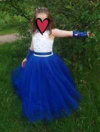 Красивучее платье на выпускной в сад или на торжество 5-7 лет