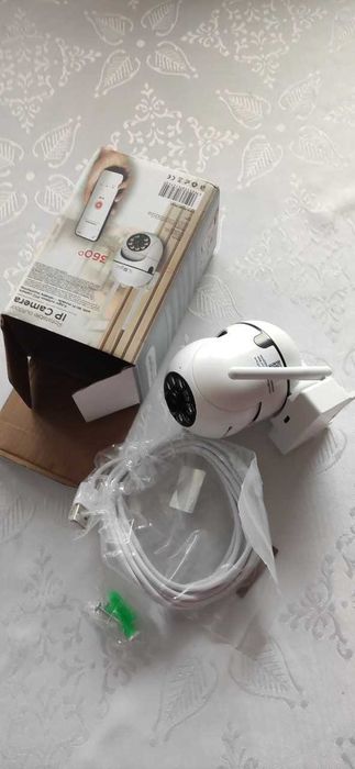 KAMERA ZEWNĘTRZNA WiFi IP OBROTOWA z Aplikacją na telefon + Nagrywanie