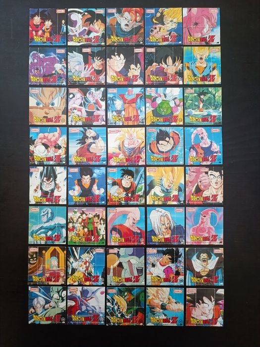 Desdobráveis dragon ball completa 40/40