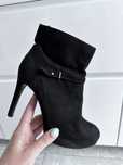 Buty h&m na obcasie zamszowe 38
