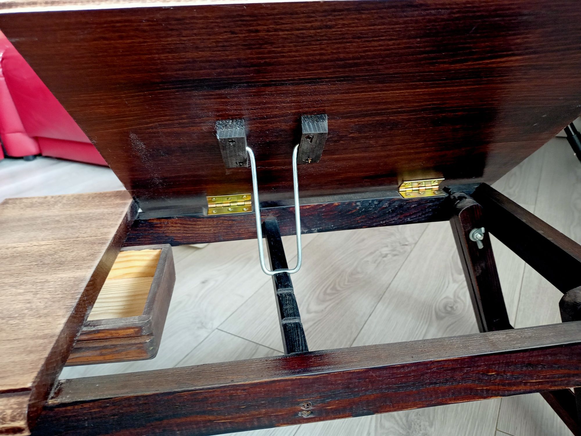 Stolik, podkładka drewniana pod laptopa