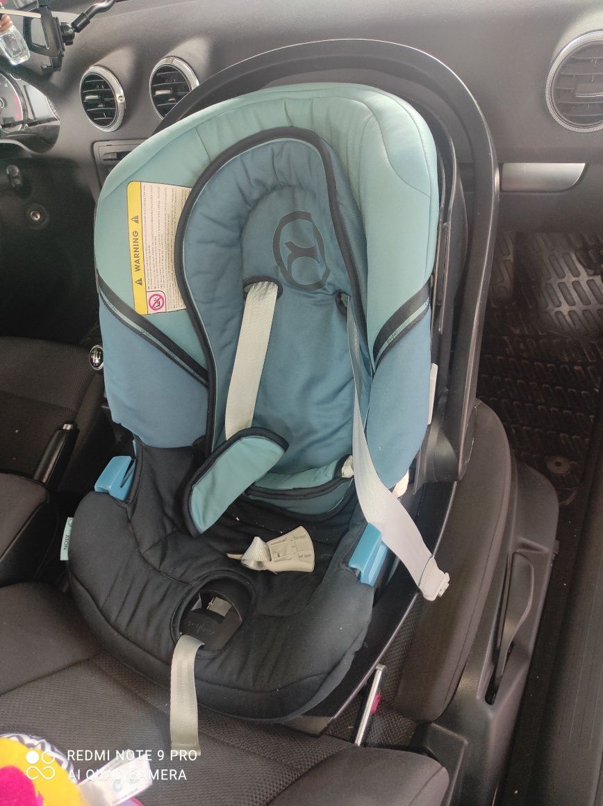 Nosidełko Cybex+baza ISOFIX