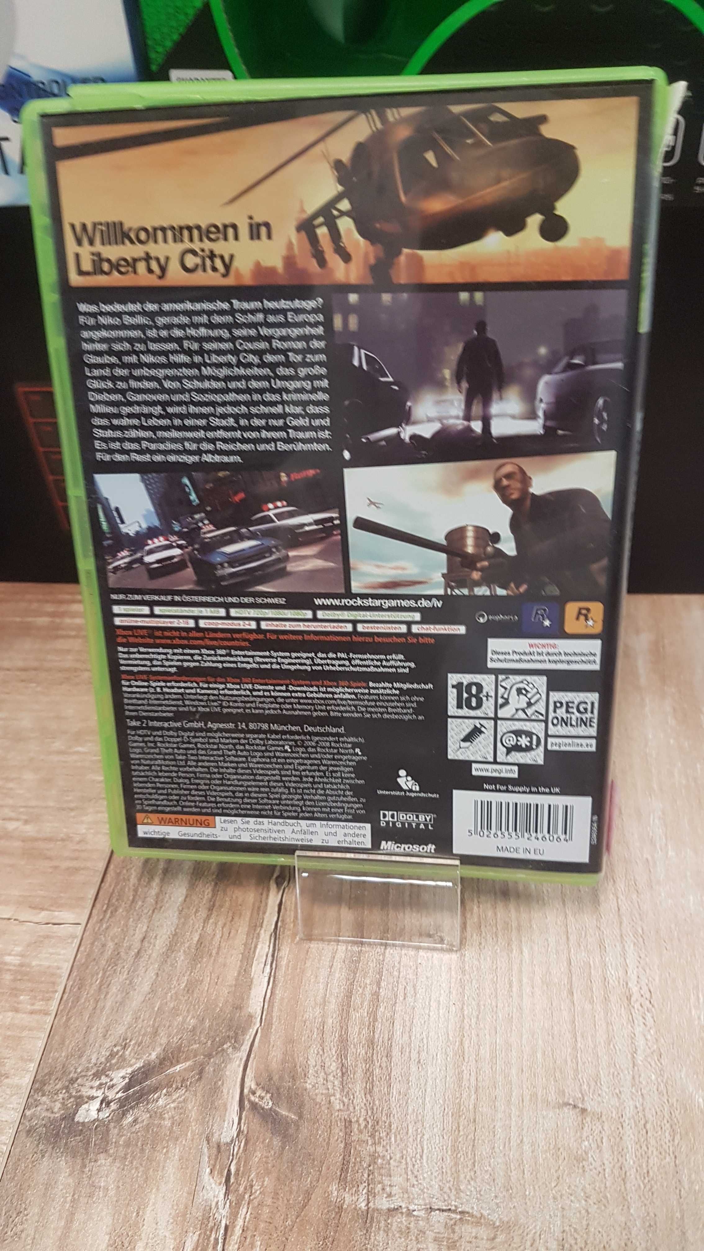 Grand Theft Auto IV XBOX 360 Sklep Wysyłka Wymiana