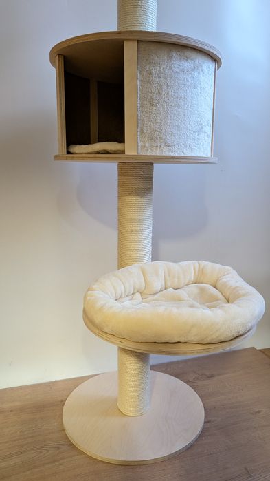 Natural Paradise Drapak Sufitowy Dla Kota Magnolia Kremowy do270cm OTW