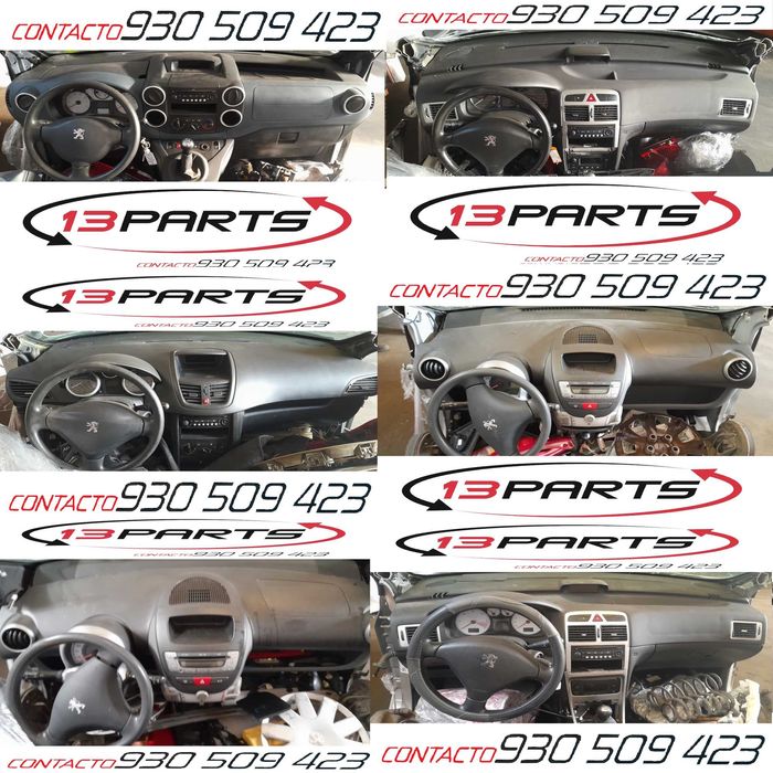 Kit Conjunto Tablier Airbags Completo Peugeot