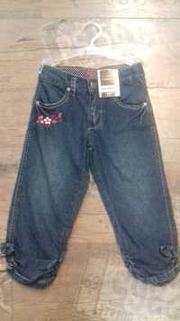 spodnie jeansy 92-98