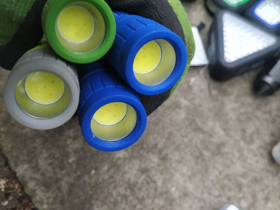 Latarki LED , oświetlenie, 55 sztuk, komplet